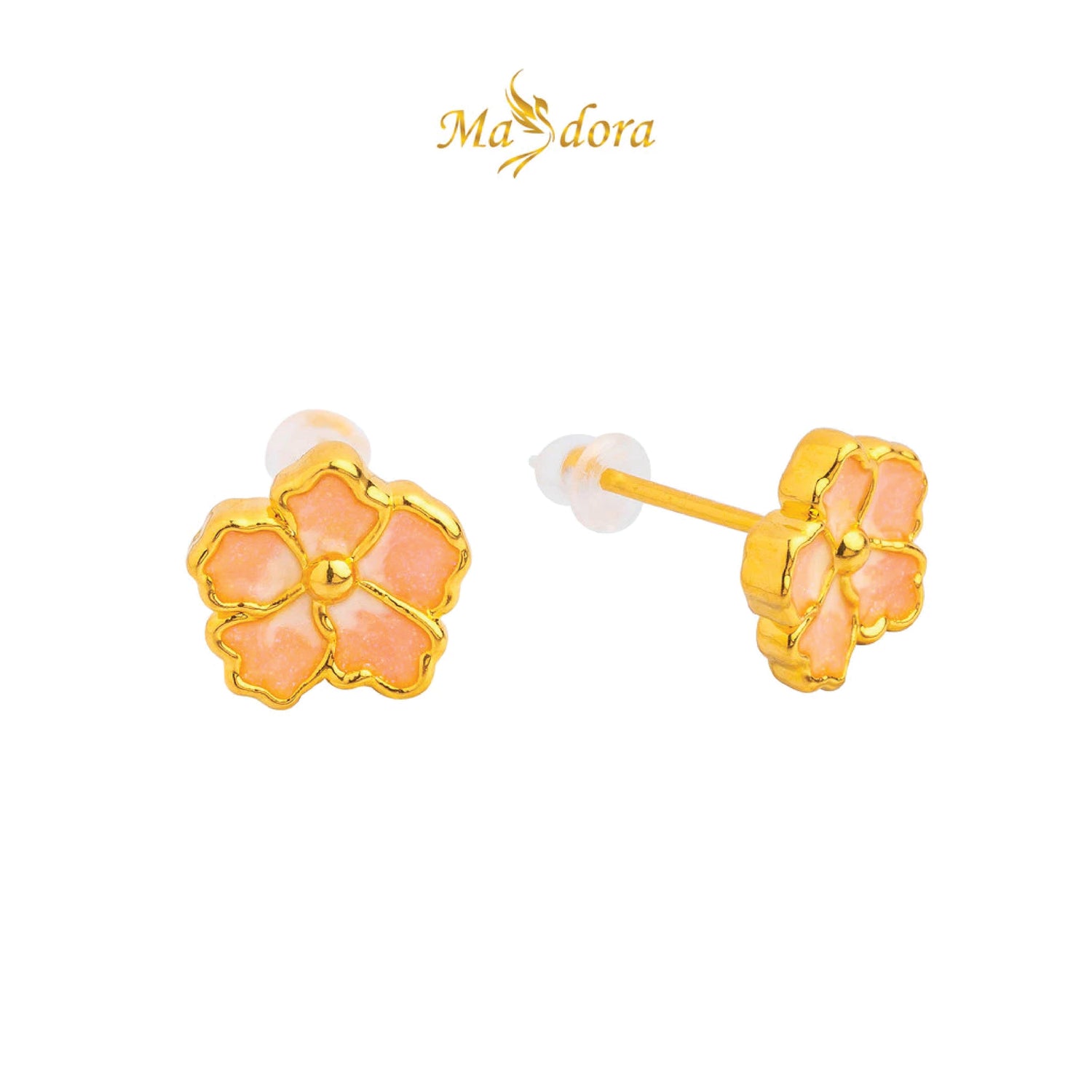 999 Gold Earrings
