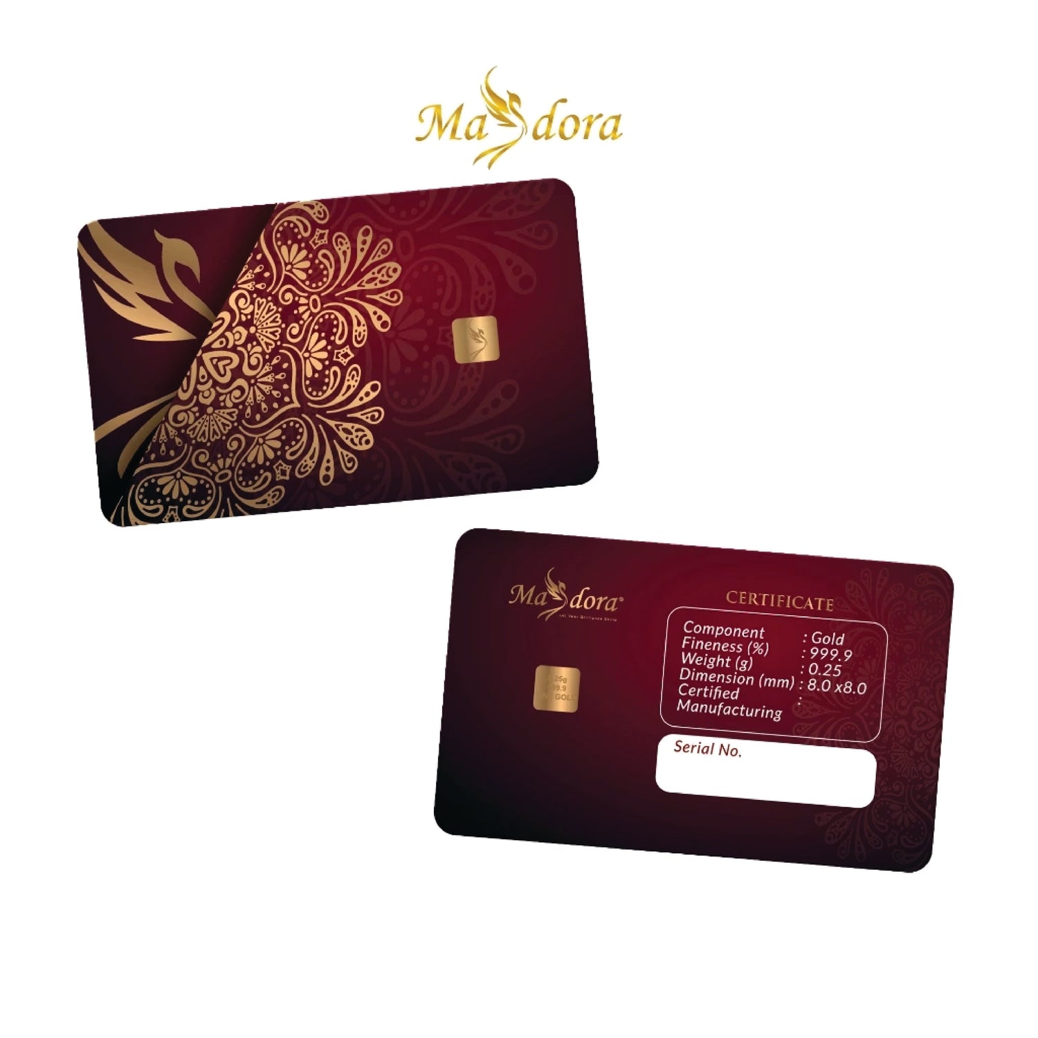 Gold Bar 0.25GM - Gift Series
