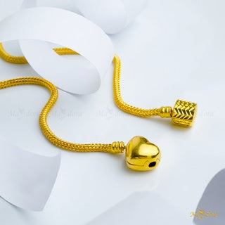 Masdora Exclusive Love Clasp Bracelet Emas 916
