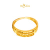 MASDORA 916 Gold Ring Rings Cincin Emas ~ Elegant Abacus Sempua - L (EMAS 916/22K)