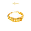 MASDORA 916 Gold Ring Rings Cincin Emas ~ Elegant Abacus Sempua - L (EMAS 916/22K)