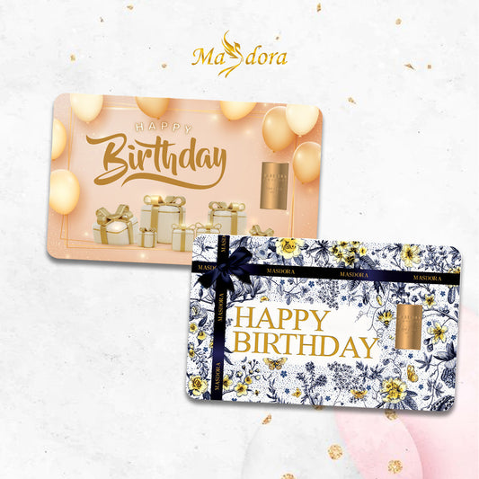 MASDORA 999.9 Gold Bar 1.00GM Gift Series (EMAS 999.9/24K)