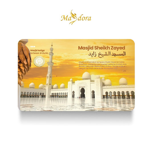 MASDORA 999.9 Gold 1 Dinar (4.25GM) Haji Collection ~ Haji 3 (EMAS 999.9/24K)