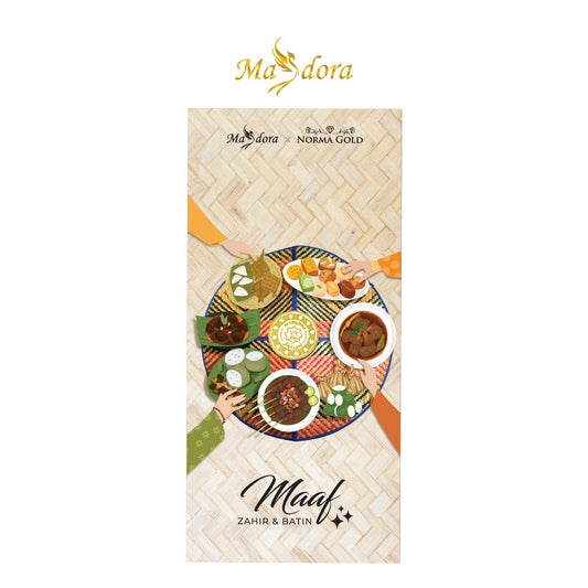 MASDORA 999.9 Gold ¼ Dinar (1.06GM) Gift Series ~ Pocket ¼ Dinar (1.06GM) Raya Collection 2024 (EMAS 999.9/24K)