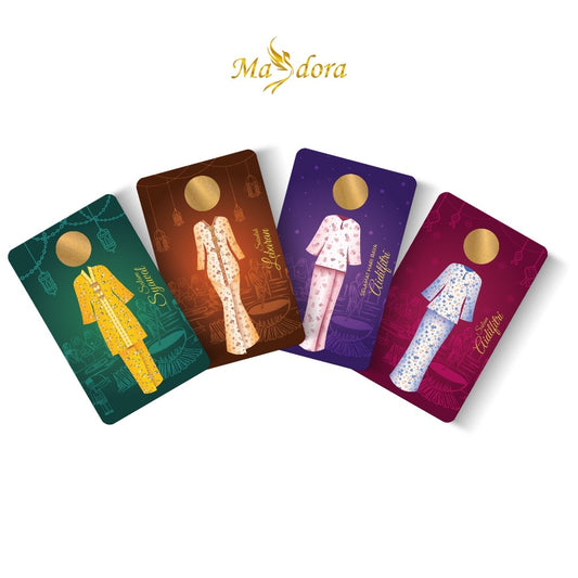 MASDORA 999.9 Gold Bar 0.25GM Gift Series ~ 2024 Raya Edition (EMAS 999.9/24K)