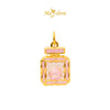 MASDORA 999 Gold Pendant Loket Emas ~ (PINK) Memorable Travel Edition  (EMAS 999/24K)