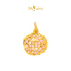 MASDORA 999 Gold Pendant Loket Emas ~ (PINK) Memorable Travel Edition  (EMAS 999/24K)