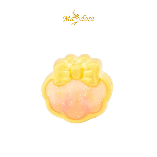 MASDORA 999 Gold Beads Bead Emas ~ Jelly Shell Edition (N) (EMAS 999/24K) -- FREE 925 SILVER NECKLACE!