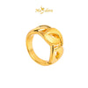 MASDORA 999 Gold Ring Rings Cincin Emas ~ Golden Leafy Chain (EMAS 999/24K)