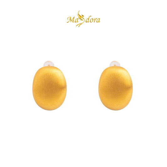 MASDORA 999 Gold Earring Earrings Emas ~ Brushy Bean (EMAS 999/24K)