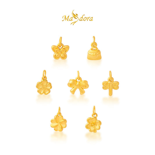 MASDORA 999 Gold Pendant Loket Emas ~ Mini Trinket Edition (EMAS 999/24K)