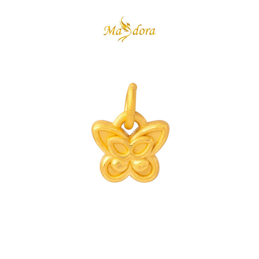 MASDORA 999 Gold Pendant Loket Emas ~ Mini Trinket Edition  (EMAS 999/24K)