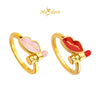 MASDORA 999 Gold Ring Rings Cincin Emas ~ Lips Edition (EMAS 999/24K)