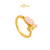 MASDORA 999 Gold Ring Rings Cincin Emas ~ Lips Edition (EMAS 999/24K)