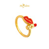 MASDORA 999 Gold Ring Rings Cincin Emas ~ Lips Edition (EMAS 999/24K)