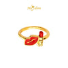 MASDORA 999 Gold Ring Rings Cincin Emas ~ Lips Edition (EMAS 999/24K)