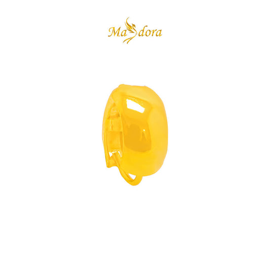 MASDORA 916 Gold Earings Earing Subang Emas ~ Plain Clip