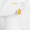 MASDORA 916 Gold Earings Earing Subang Emas ~ Plain Clip