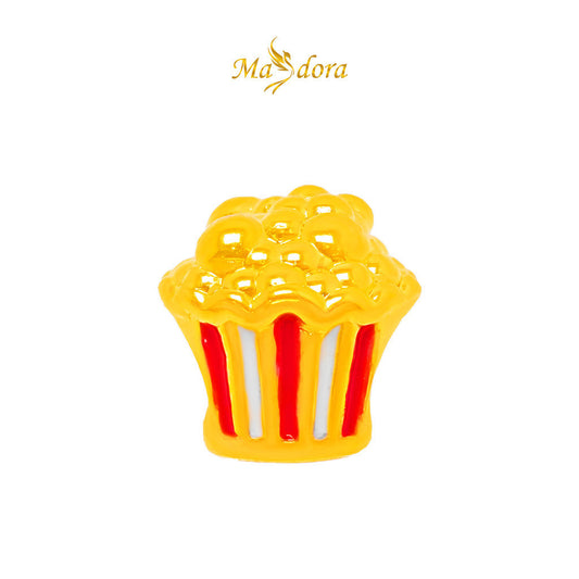 MASDORA 916 Gold Beads Bead Emas ~ HG Red Popcorn Bucket (EMAS 916/22K)