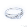 SILVERA 925 Silver Ring Rings Cincin Perak ~ Infinity Solitaire Ring, 925 Silver by Masdora