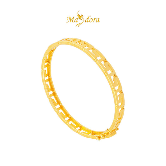 MASDORA 916 Gold Bangle Gelang Tangan Emas ~ Exclusive Grace (EMAS 916/22K)
