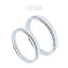 SILVERA 925 Silver Ring Rings Cincin Perak ~ Eternal Love Wedding Band, 925 Silver by Masdora