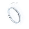 SILVERA 925 Silver Ring Rings Cincin Perak ~ Eternal Love Wedding Band, 925 Silver by Masdora