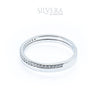 SILVERA 925 Silver Ring Rings Cincin Perak ~ Eternal Love Wedding Band, 925 Silver by Masdora