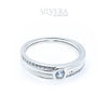 SILVERA 925 Silver Ring Rings Cincin Perak ~ Forever Love Wedding Band, 925 Silver by Masdora