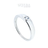SILVERA 925 Silver Ring Rings Cincin Perak ~ Forever Love Wedding Band, 925 Silver by Masdora
