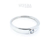 SILVERA 925 Silver Ring Rings Cincin Perak ~ Forever Love Wedding Band, 925 Silver by Masdora