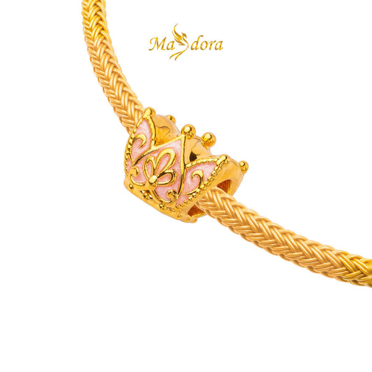MASDORA 999 Gold Beads Bead Emas ~ HG Fairy Crown (EMAS 999/24K)
