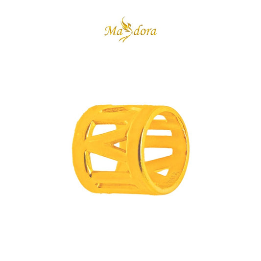 MASDORA 916 Gold Pendant Loket Emas ~ Roman Loop (EMAS 916/22K)
