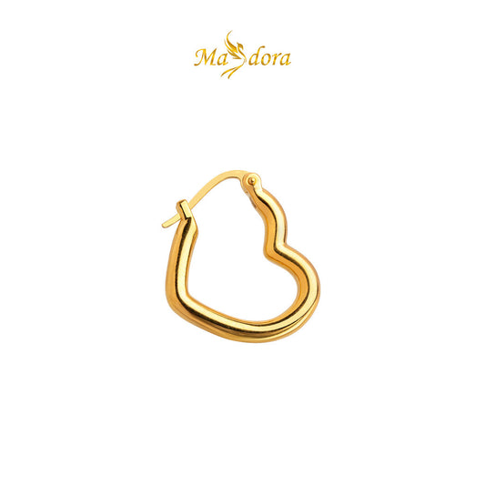 MASDORA 999 Gold Earring Earrings Subang Emas ~ Sincero Hook (EMAS 999/24K)