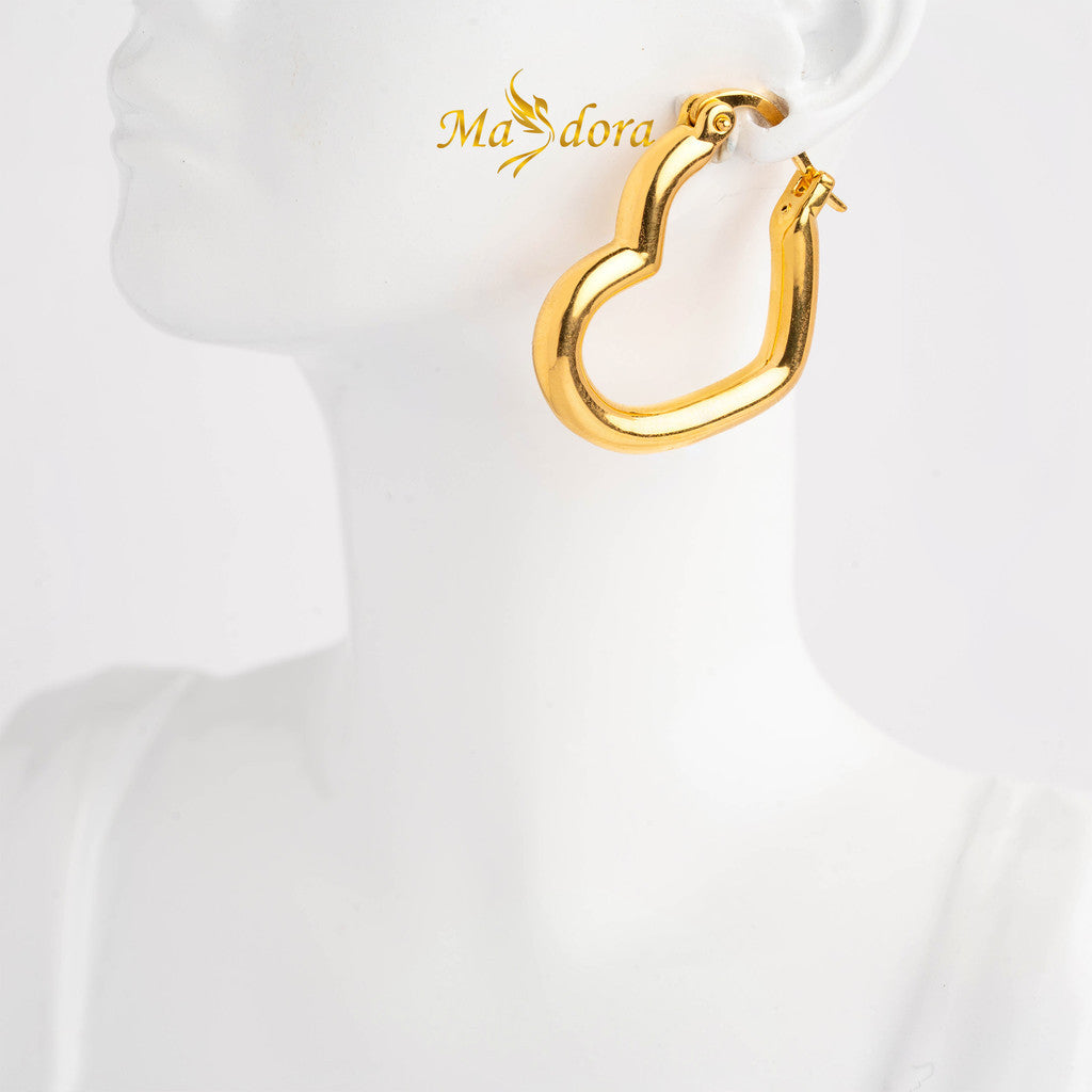 MASDORA 999 Gold Earring Earrings Subang Emas ~ Sincero Hook (EMAS 999/24K)