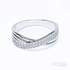 SILVERA 925 Silver Ring Rings Cincin Perak ~ Cantara Cross Ring, 925 Silver by Masdora