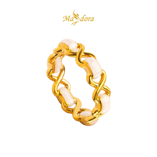 MASDORA 999 Gold Ring Rings Cincin Emas ~ Galaxy Fegaro (EMAS 999/24K)