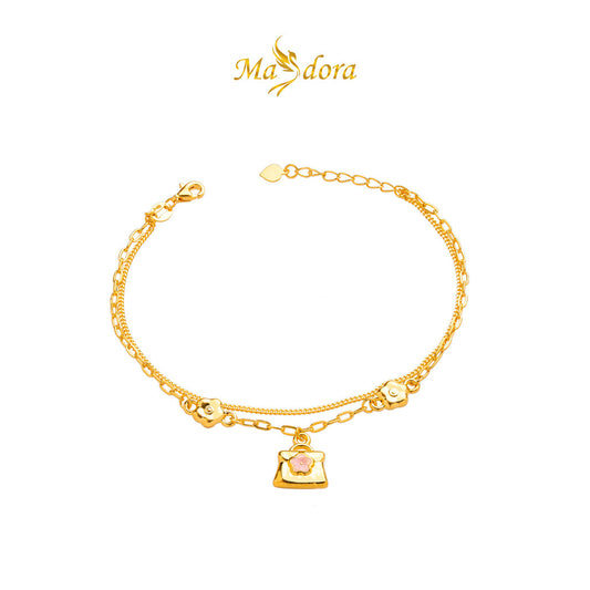MASDORA 999 Gold Bracelet Rantai Tangan Emas ~ Sweet Bag (EMAS 999/24K)