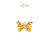 MASDORA 999 Gold Earrings Earring Subang Emas ~ Golden Wide Ribbon (EMAS 999/24K)