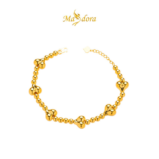 MASDORA 916 Gold Bracelet Rantai Tangan Emas ~ HG Chained Love Boba (EMAS 916/22K)