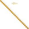 MASDORA 916 Gold Bracelet Rantai Tangan Emas ~ HG Golden Plain Boba (EMAS 916/22K)