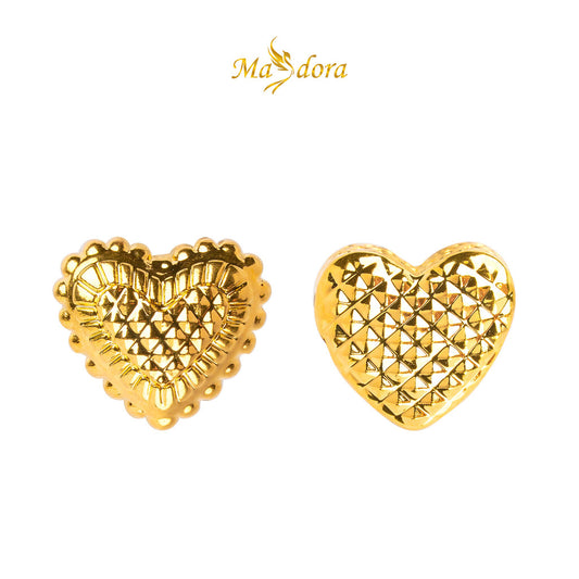MASDORA 916 Gold Pendant Loket Emas ~ HG Classic Diamond (EMAS 916/22K)
