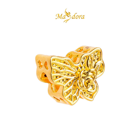 MASDORA 916 Gold Pendant Loket Emas ~ HG Butterfly Rosie (EMAS 916/22K)