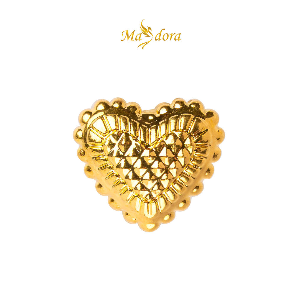 MASDORA 916 Gold Pendant Loket Emas ~ HG Classic Diamond (EMAS 916/22K)