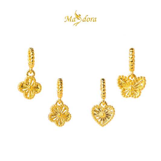 MASDORA 916 Gold Pendant Loket Emas ~ HG Mini Golden Gold Edition (EMAS 916/22K)