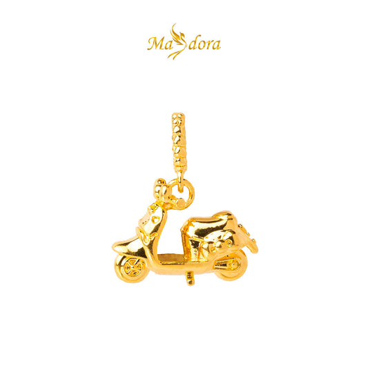 MASDORA 916 Gold Pendant Loket Emas ~ HG Golden Vespa (EMAS 916/22K)