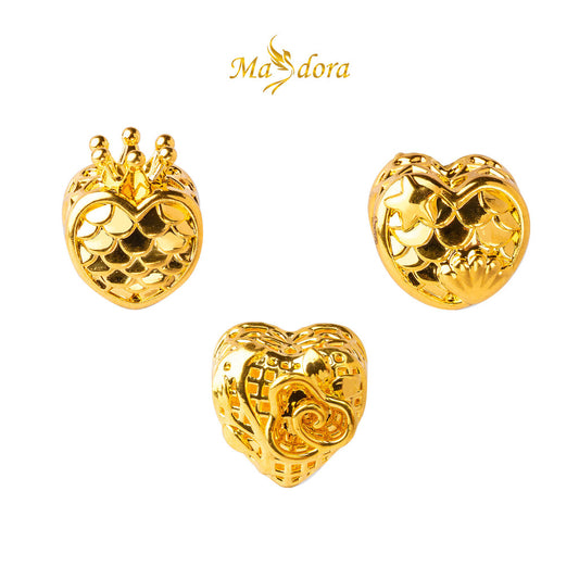 MASDORA 916 Gold Beads Bead Emas ~ HG Clingy Mermaid Queen (EMAS 916/22K)