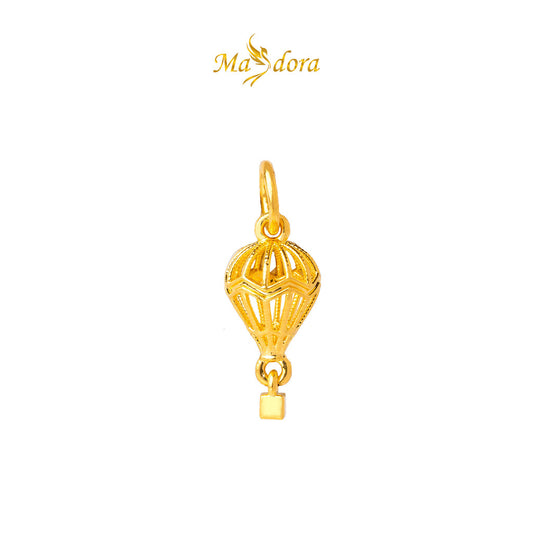 MASDORA 916 Gold Pendant Loket Emas ~ HG Hot Air Balloon (EMAS 916/22K)