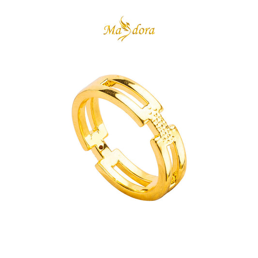 MASDORA 916 Gold Ring Rings Cincin Emas ~ HG Golden Hers Cutting (EMAS 916/22K)