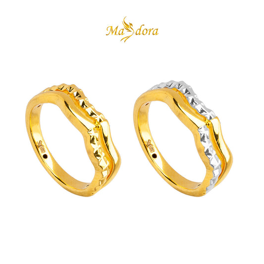 MASDORA 916 Gold Ring Rings Cincin Emas ~ HG Tied Cutting (EMAS 916/22K)